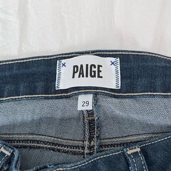 Paige Skyline size 29 ankle peg jeans.
Deep Indigo wash. - Picture 3 of 10